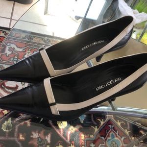 SERGIO ROSSI LEATHER SHOES GREAT QUALITY